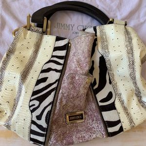 Maia Zebra, Suede, Snake Skin Jimmy Choo